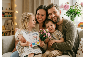 Mother’s Day: celebrating warmly and sincerely with children