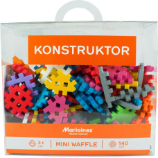 Marioinex 902363 Klocki waffle mini 140 szt. Konstruktor