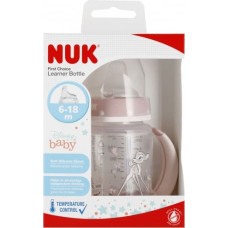 NUK 743313 Butelka FC 150 ml z uchwytami i wskaźnikiem temperatury DISNEY BAMBI ustnik silikonowy niekapek