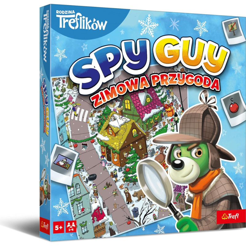 Trefl 02516 Gra Spy Guy Zimowa Przygoda