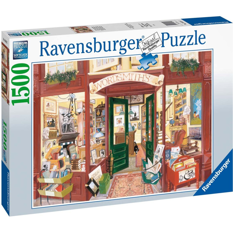 Ravensburger Puzzle Wordsmiths Bookshop 1500p 16821