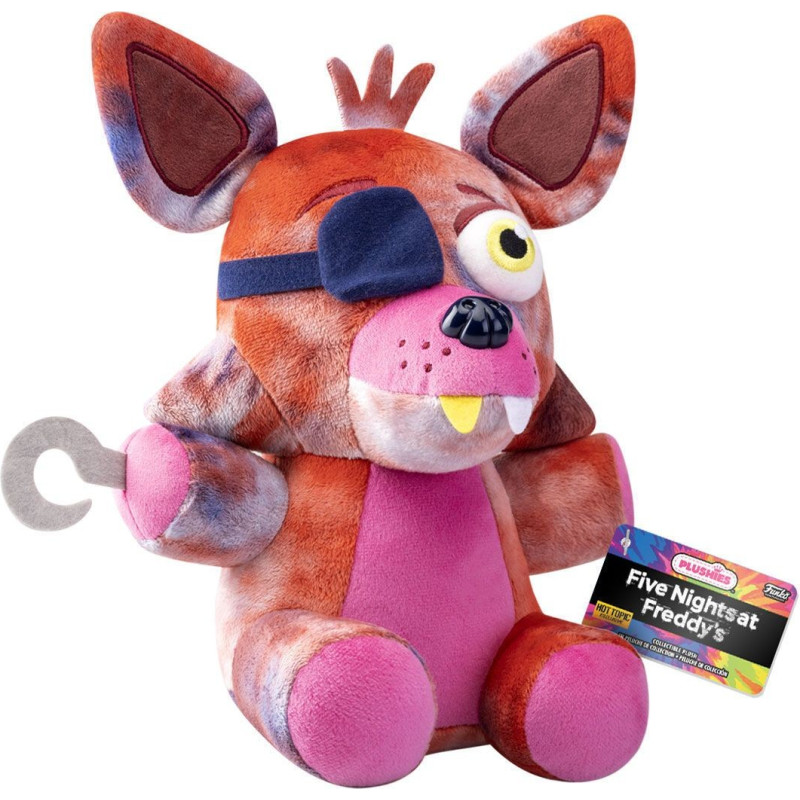 Funko gosedjur – FNAF Foxy i tie-dye-stil, 25 cm (66871)