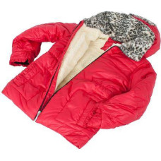 Minikid GIRL'S WINTER JACKET - BLANCA - WOOL - RED - size 140***