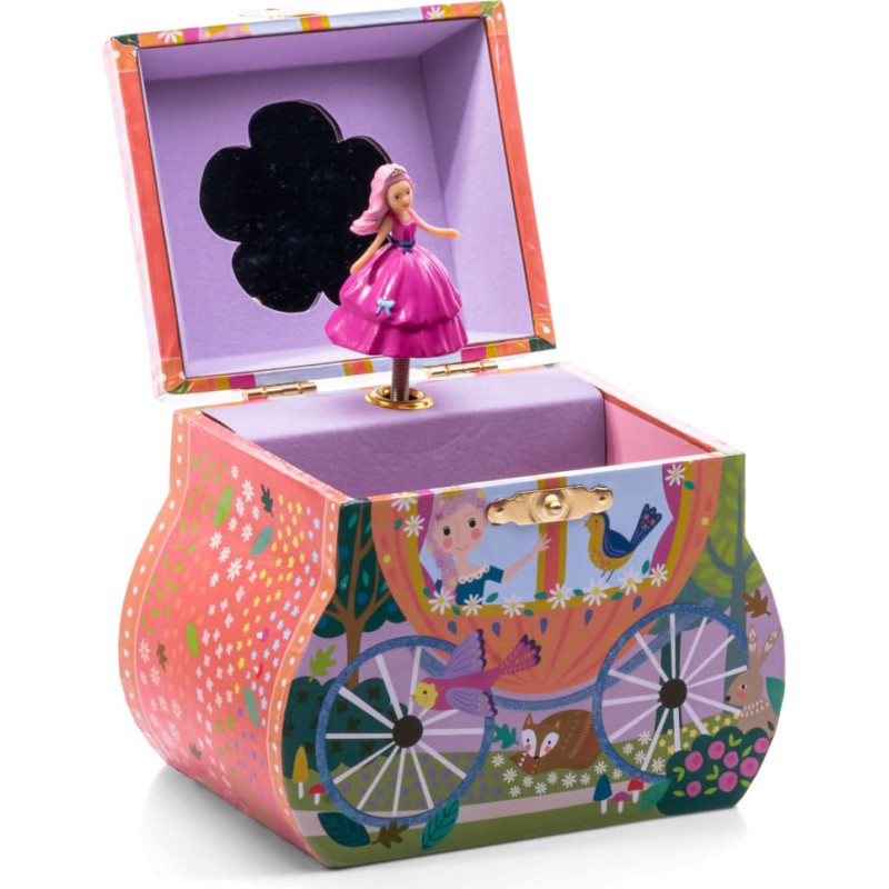 Floss & Rock Musical Jewellery Box - Fairy Tale Carriage