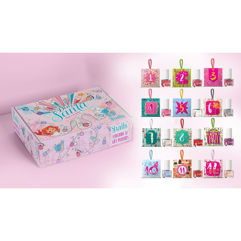 Snails adventskalender med 12 gåvor