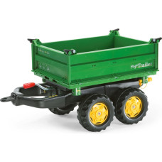 translate into Swedish: Rolly Toys rollyTrailer Tippsläpkärra Mega Trailer för Traktor