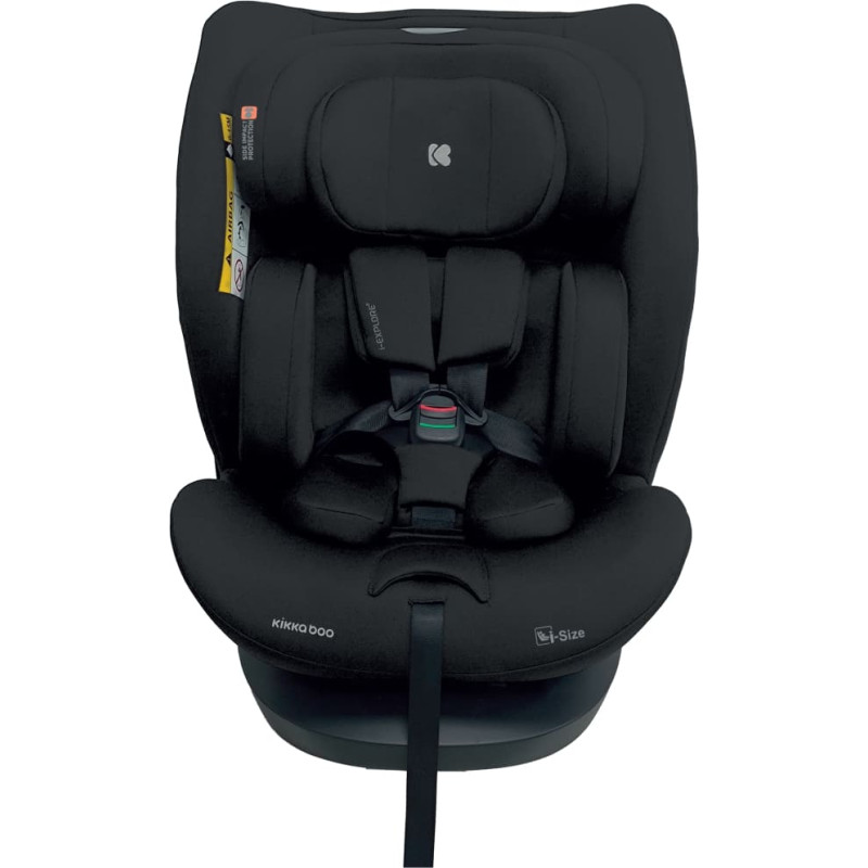 KIKKABOO Car seat 40-150 cm i-Explore 2 i-SIZE Black
