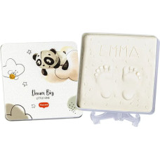 Tiny Love Magic Box Square set för avgjutning av barnets hand- eller fotavtryck