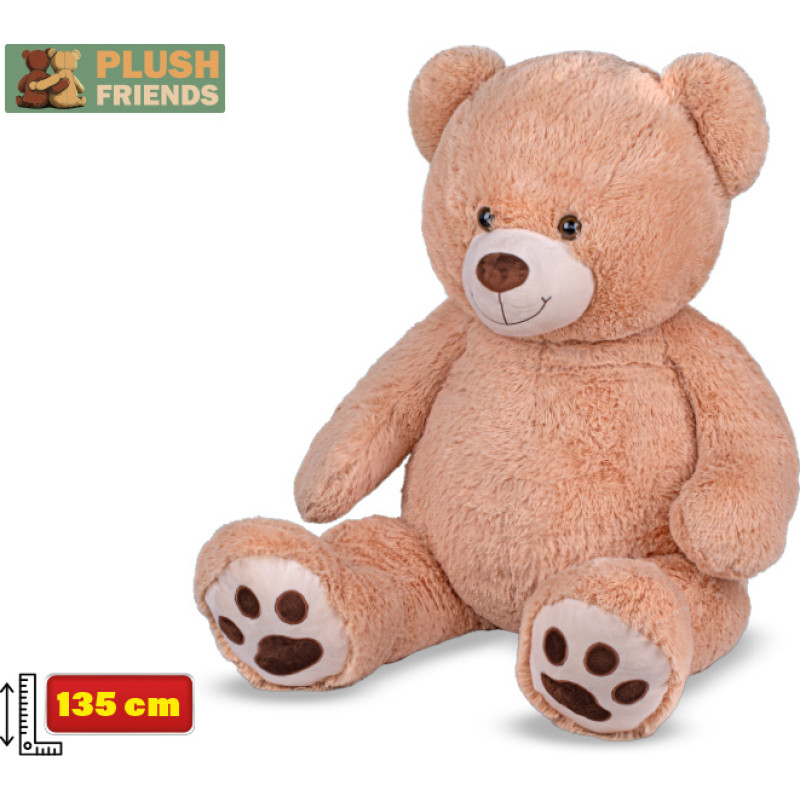 HIPO mjukdjur  - 02190 - TEDDY BEAR - size 135 cm