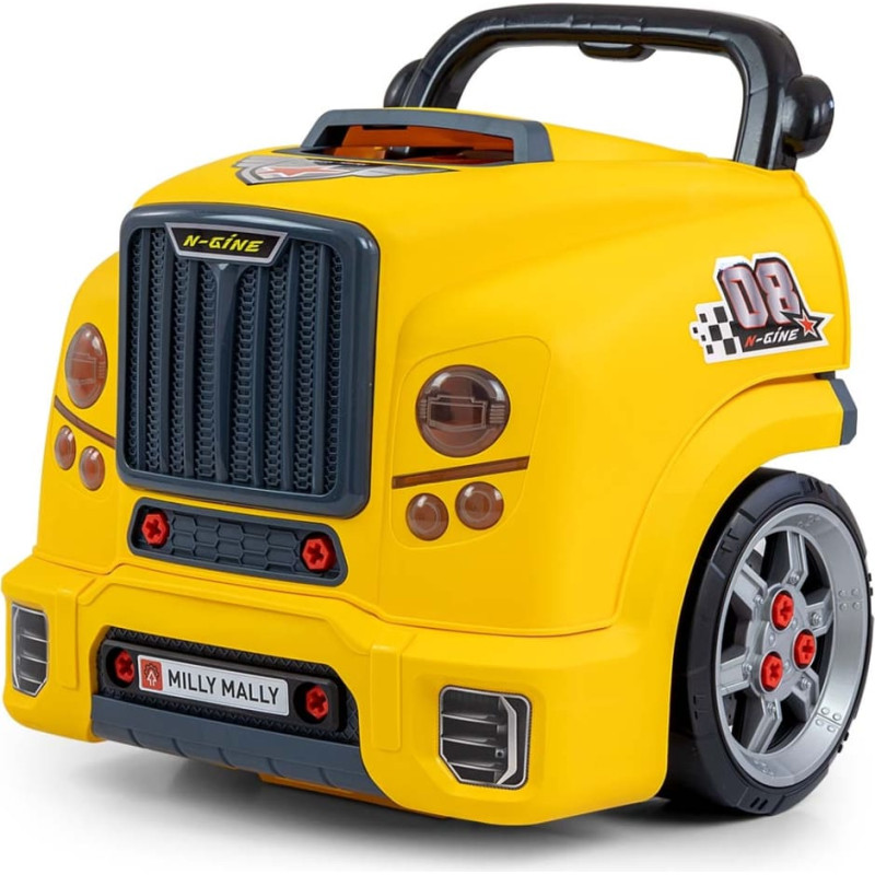 Milly Mally gåstol N-Gine, gul