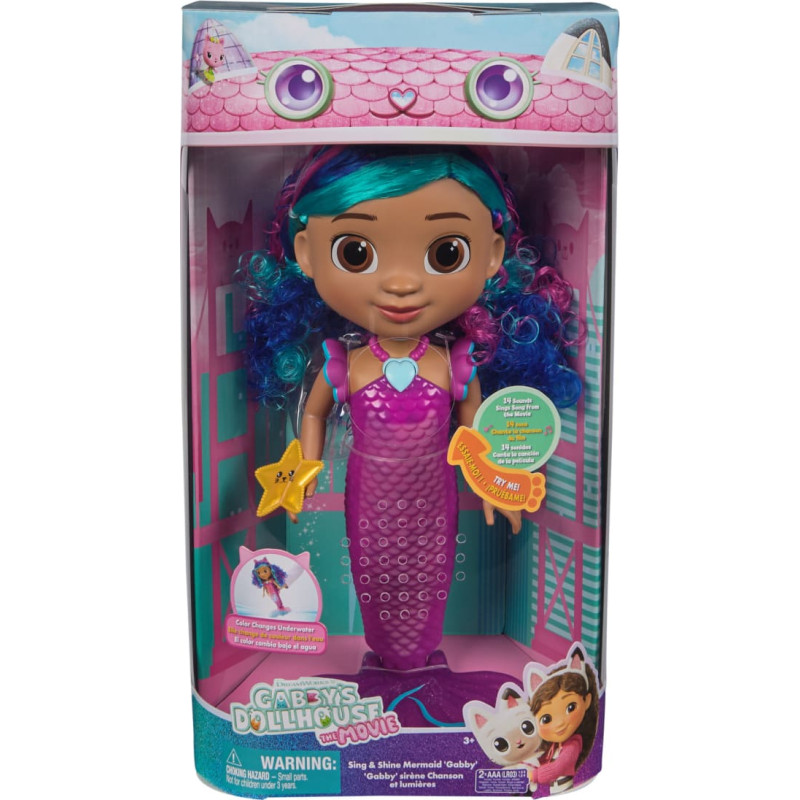 Gabby’s Dollhouse interaktiv leksak "Sjöjungfru-docka"