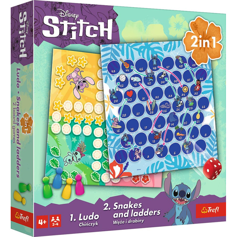 Trefl 02656 Spel 2-i-1 Lilo & Stitch