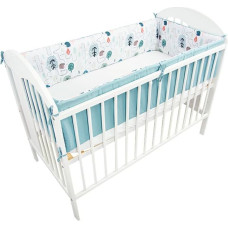 Ankras sängskydd 360 cm Hedgehog Path, grön — Ankras