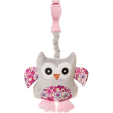 4BABY Piekaramā rotaļlieta ar pīkstuli OWL OP02