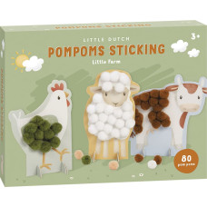 Little Dutch Pompom craft kit Little Farm