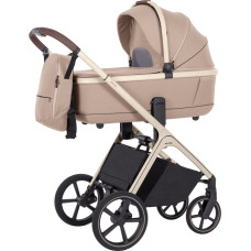Carrello Baby Barnvagn 2-i-1 Vector CRL-6550 Walnut Beige