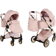 Junama Universal stroller 2 in 1 Ellegante Art Deco 01 Rose