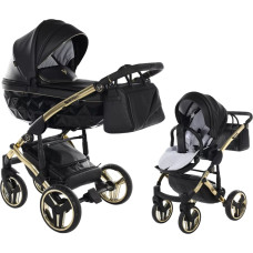 Junama Universal stroller 2 in 1 Fluo Line v3 - 04 black