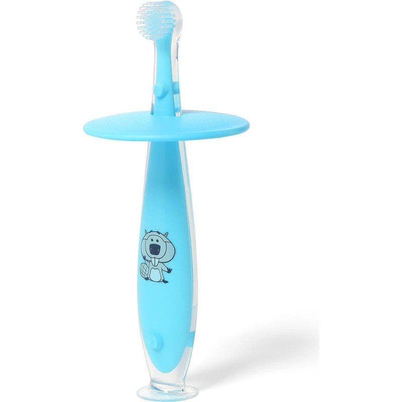 Babyono suction baby toothbrush blue 551/03