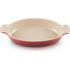 Le Creuset Cepamtrauks ovāls Heritage akmens masas 28cm / 1,6L sarkans