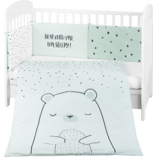 Bedding set 2pcs EU Style 70/140 Bear with me Mint