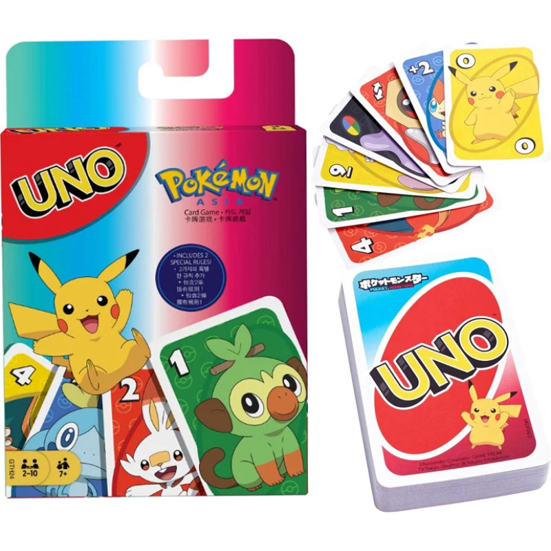 UNO Pokémon kort