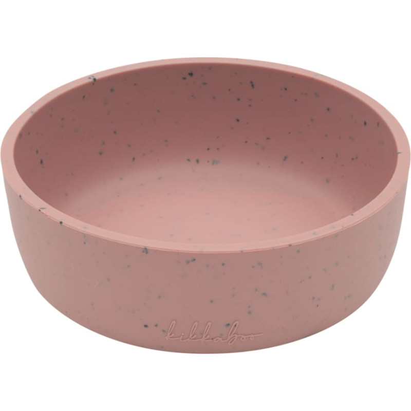 KIKKABOO silikonskål – färg Blush