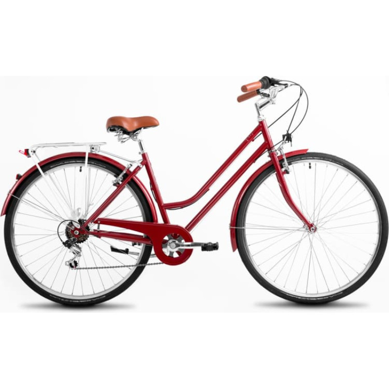 Romet cykel ROMET Vintage Eco D, röd (M)