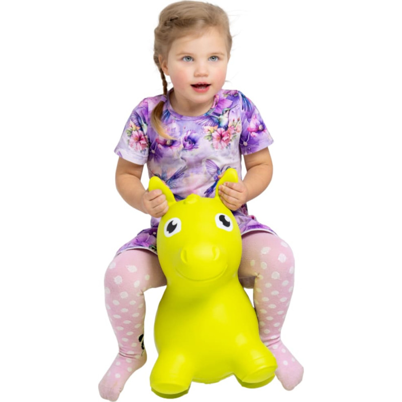 Gerardo's Toys Jumpy hoppande djur häst, grön