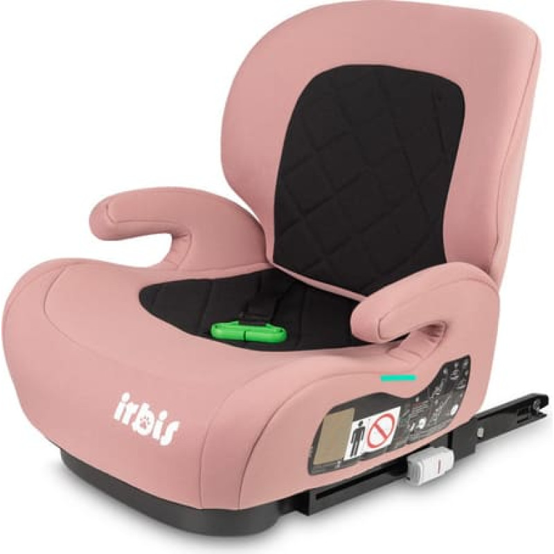 Caretero IRBIS I-SIZE bilbarnstol PINK (125-150)