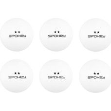 Spokey SKILLED 2 bordtennisbollar, vita