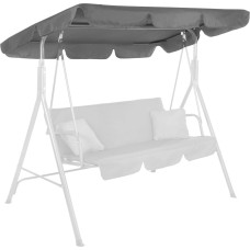Springos Garden swing canopy, swing canopy Springos GS1006 165x110 cm gray