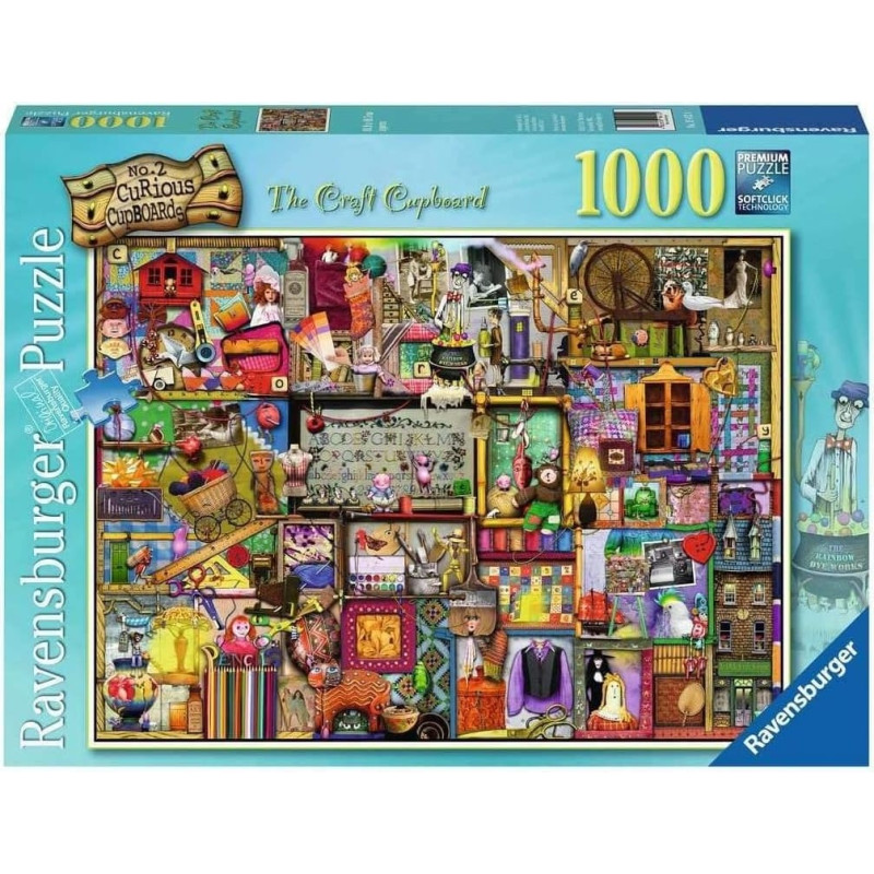 Ravensburger Puzzle CT: The Craft Cupboard 1000pc 19412