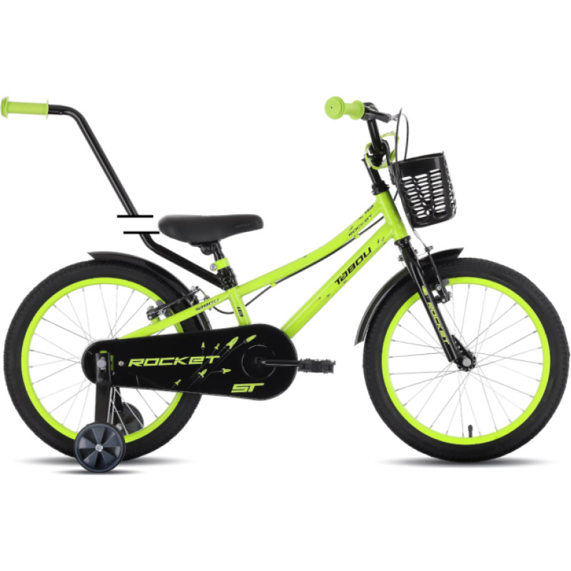 Tabou Children's bicycle TABOU Rocket ST, 20" green-gray