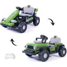 Milly Mally batteridrivet fordon Prime 2-i-1, grön