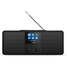 PHILIPS interneta radio, DAB+, melns