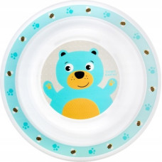 Canpol Babies Plastmasas bļoda CUTE ANIMALS 4/412 turkus