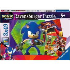 Ravensburger Puzzle Sonic Prime 3x49pc 5695