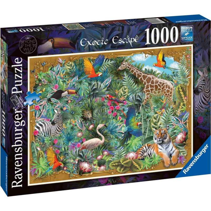 Ravensburger puzzle Exotic Escape 1000p 16827