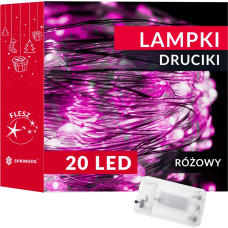 Springos LED akumulatoru lampas 20 LED CL0009