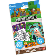 Bladez Minecraft klistermärke- och aktivitetsset