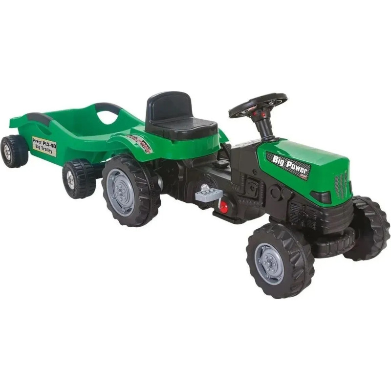 Pilsan Big Trolley Traktor Green 07320