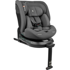 KIKKABOO bilbarnstol 40-150 cm i-Orbit i-SIZE Dark Grey 2025