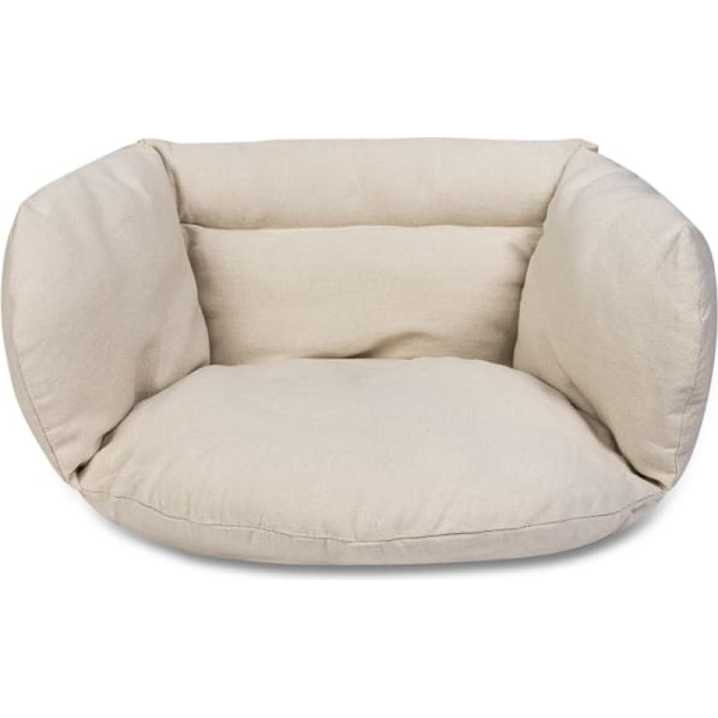 Storknästeskudde, ecru