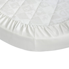 Ingvart Smart Bed dra-på-lakan White/Milk, 72 × 120 cm