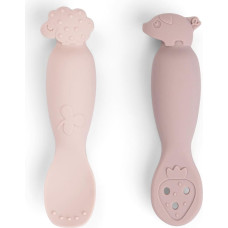 Done By Deer learning spoon set Tiny farm Powder