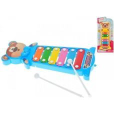 HIPO 66390 Xylofon med nallemotiv, 28 cm