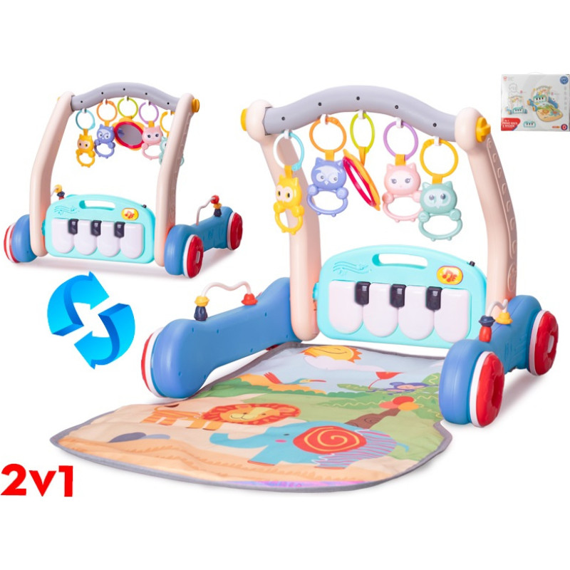 HIPO lekmatta med gåstol  - 86374 - BLUE