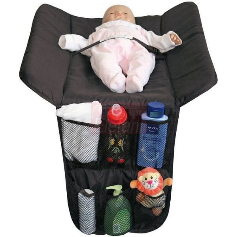 Fillikid skötbädd för resesäng, 60 × 120 cm, grå