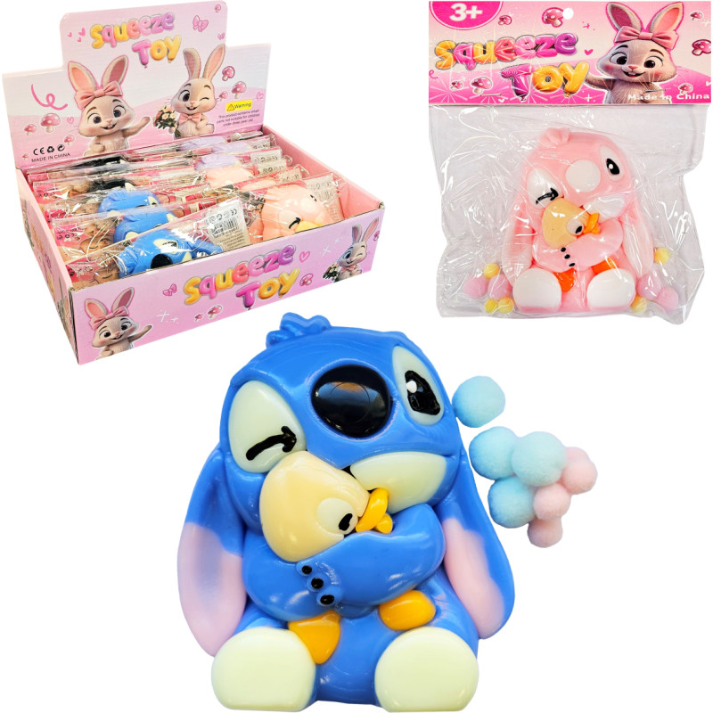 Squishy antistressleksak Stitch – 2 färger